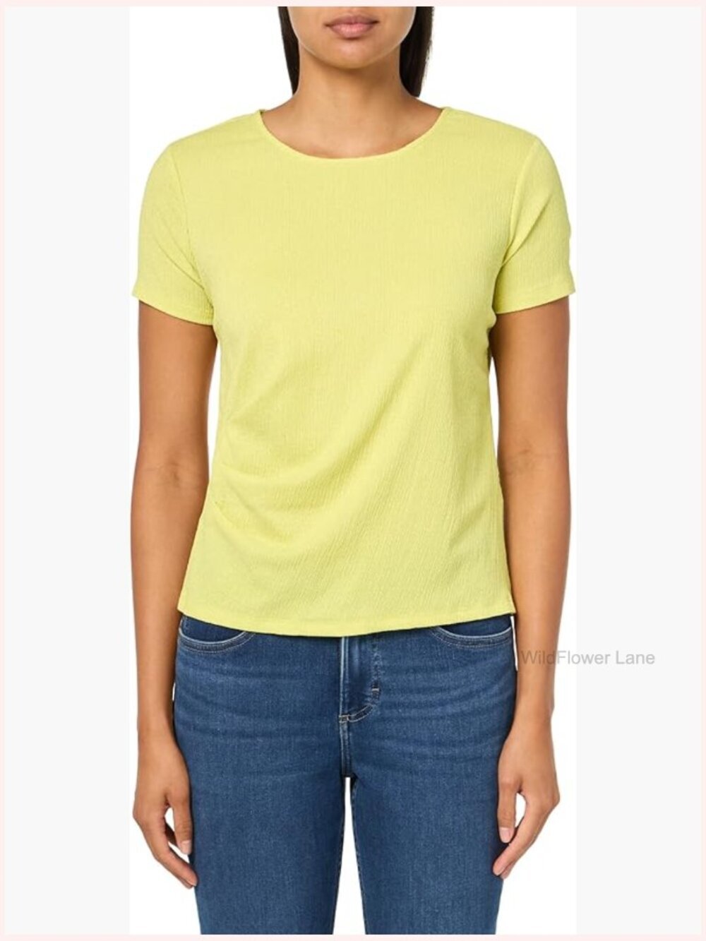 Ruched Sides Short Sleeve Top - Women's T-Shirt